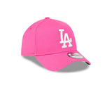New Era 9Forty A-Frame MLB Burst Pink Los Angeles Dodgers