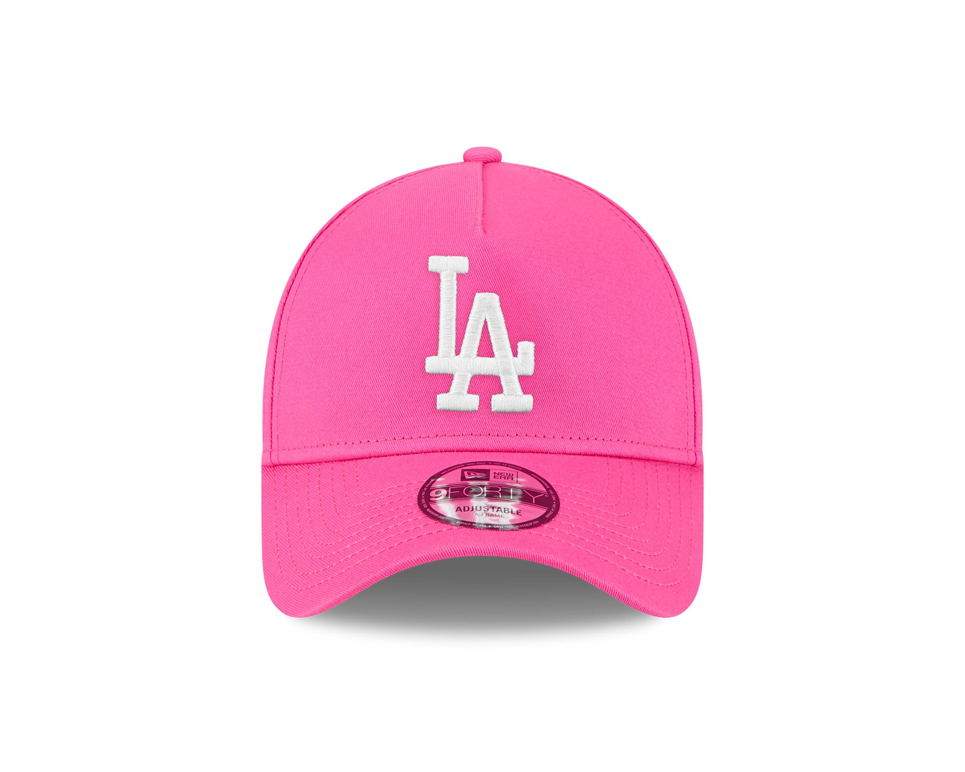 New Era 9Forty A-Frame MLB Burst Pink Los Angeles Dodgers
