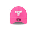 New Era 9Forty A-Frame NBA Burst Pink Chicago Bulls