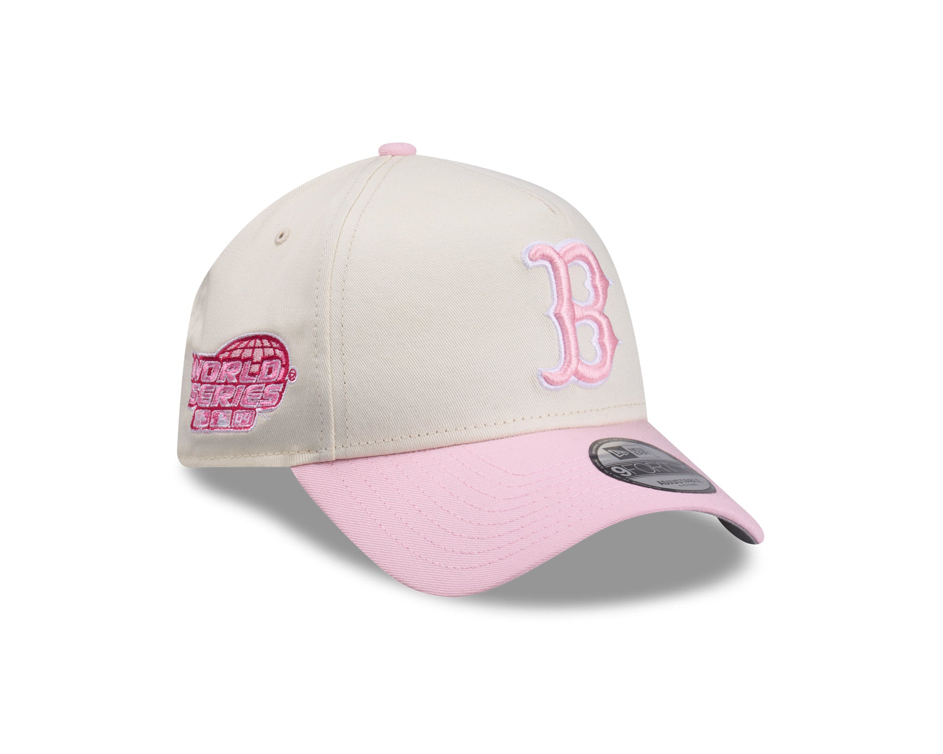 New Era 9Fofty A-Frame MLB 2Tone Pink Boston Red Sox