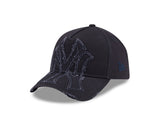 New Era 9Forty A-Frame MLB Oversized Distressed New York Yankees Navy