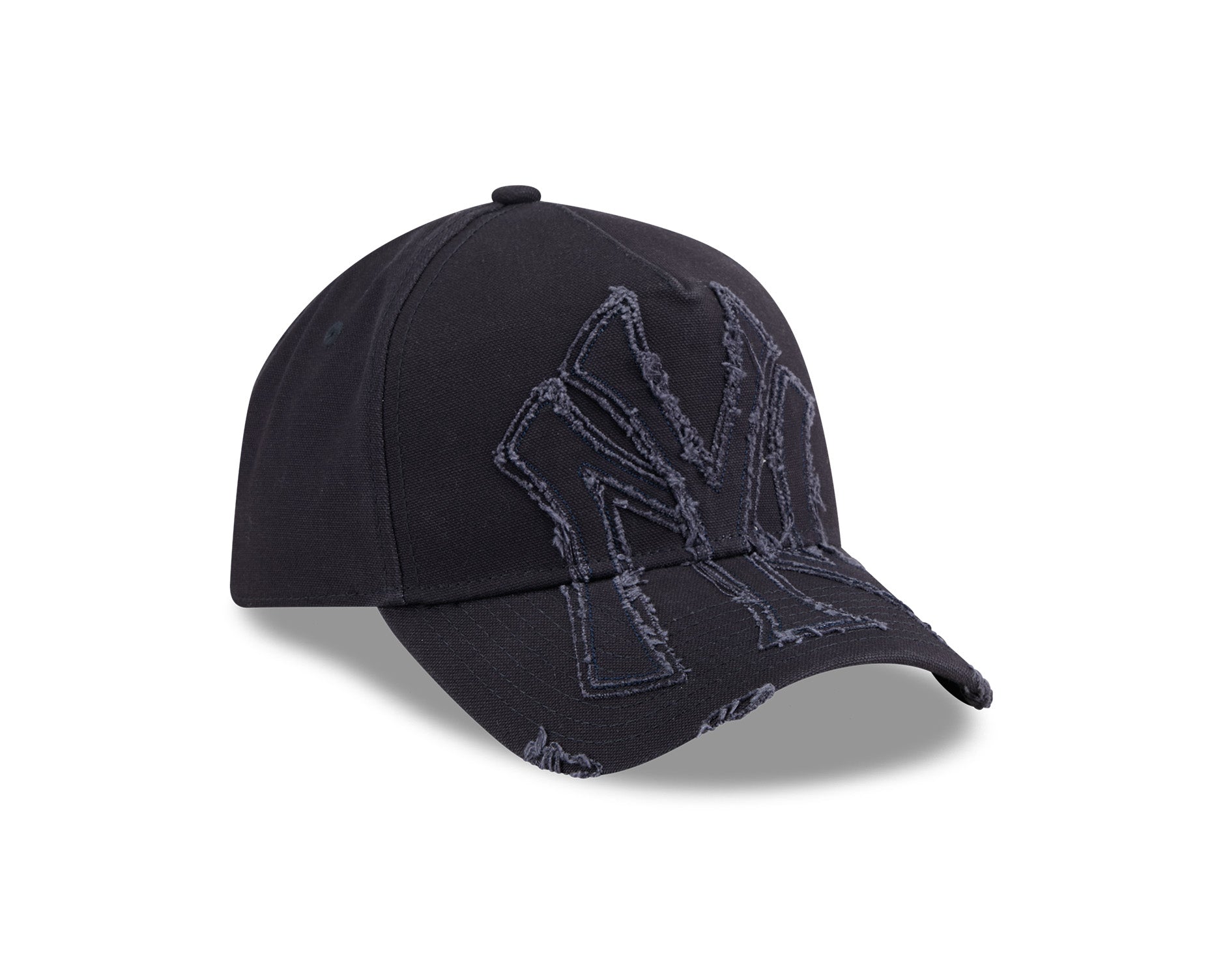 New Era 9Forty A-Frame MLB Oversized Distressed New York Yankees Navy