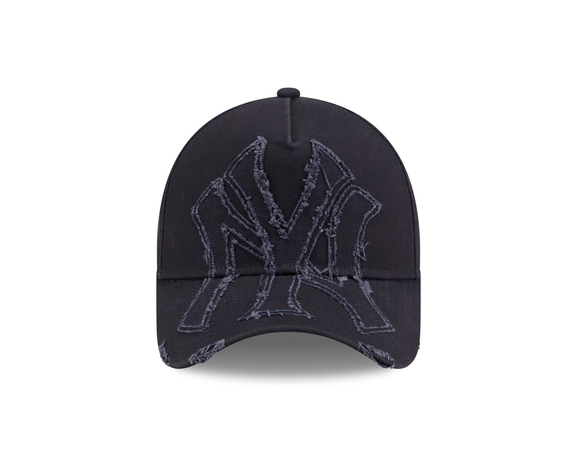 New Era 9Forty A-Frame MLB Oversized Distressed New York Yankees Navy