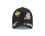 New Era 9Forty A-Frame NBA All Over Los Angeles Lakers Black