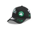 New Era 9Forty A-Frame NBA All Over Boston Celtics Black