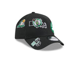 New Era 9Forty A-Frame NBA All Over Boston Celtics Black