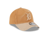 New Era 9Forty A-Frame MLB Washed Earthtones Detroit Tigers Wheat