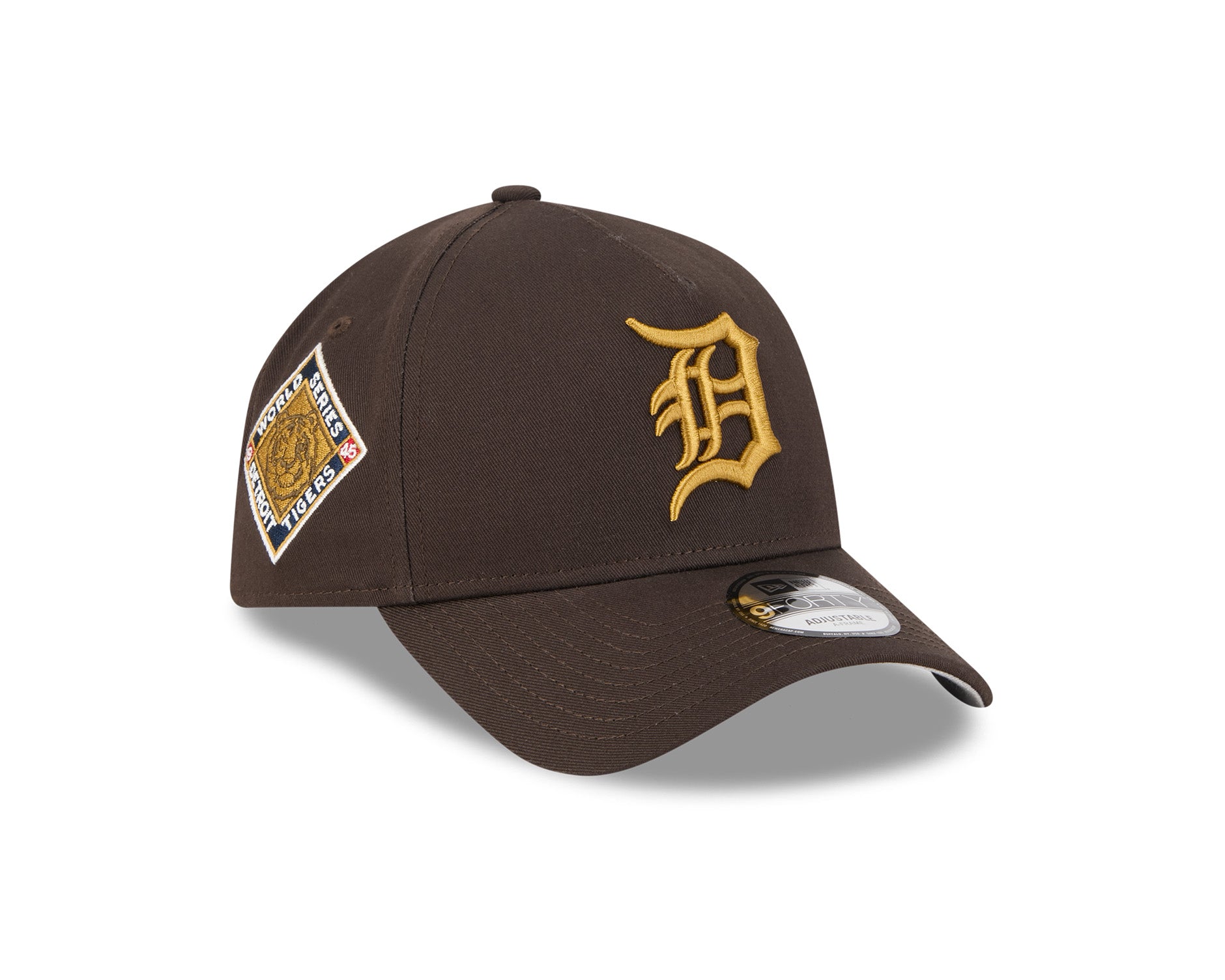 New Era 9Forty A-Frame MLB World Series Detroit Tigers Brown