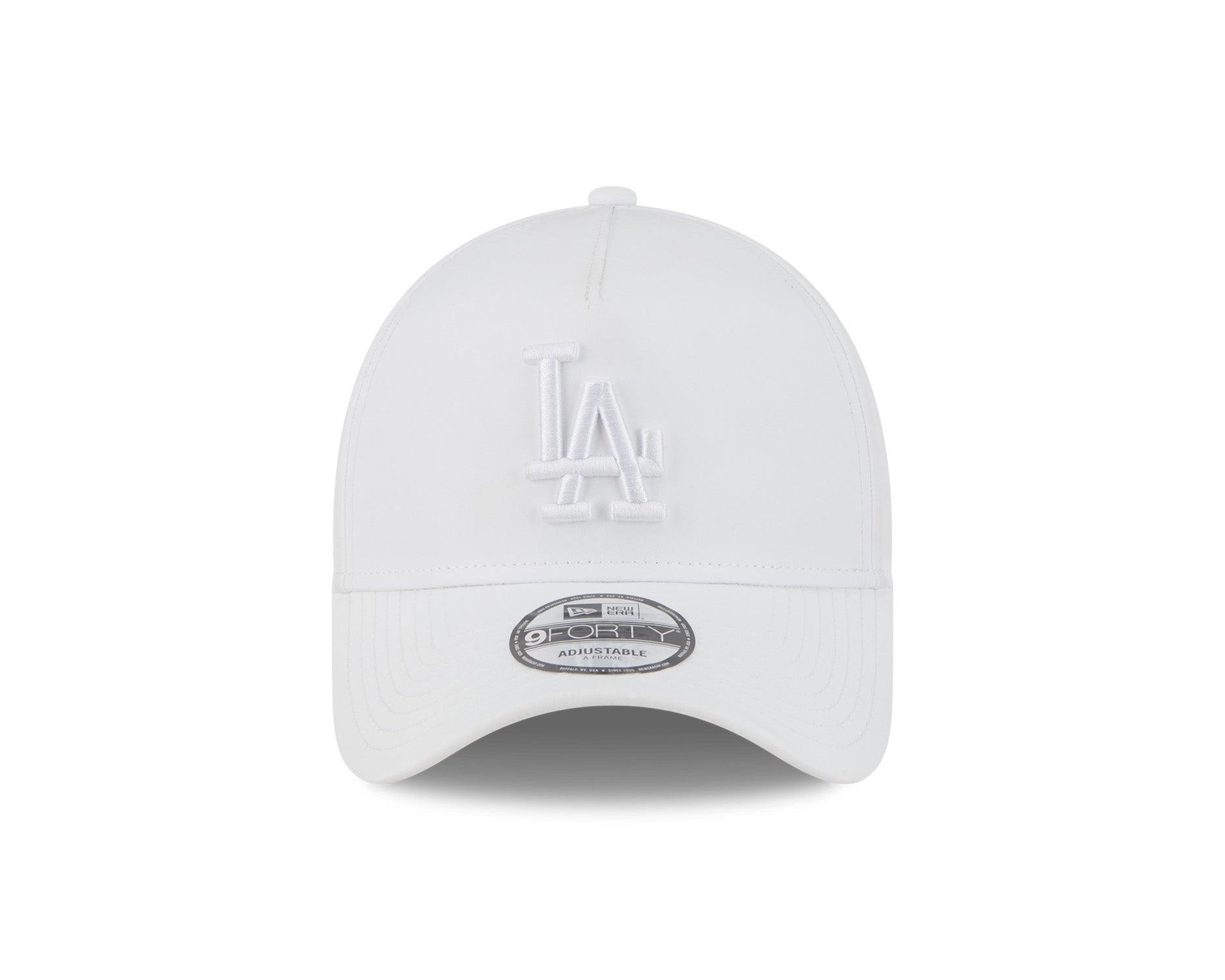 New Era 9Forty A-Frame MLB White on White Los Angeles Dodgers