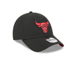 New Era 9Forty NBA Black Scar Pop Chicago Bulls