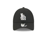 New Era 9Forty MLB Liquid Metal Los Angeles Dodgers Black