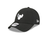 New Era 9Forty NBA Liquid Metal Chicago Bulls Black