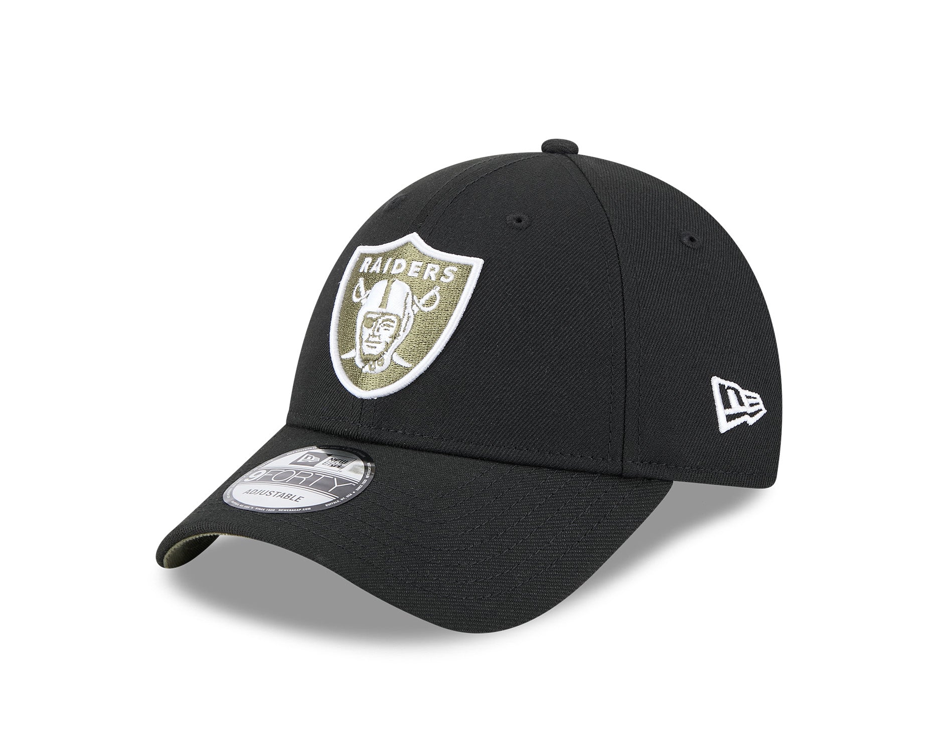 New Era 9Forty NFL Outline Las Vegas Raiders Black/Olive