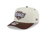 New Era 9Fifty A-Frame Chocolate Egg NHL Los Angeles Kings Chrome White/Chocolate