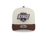 New Era 9Fifty A-Frame Chocolate Egg NHL Los Angeles Kings Chrome White/Chocolate