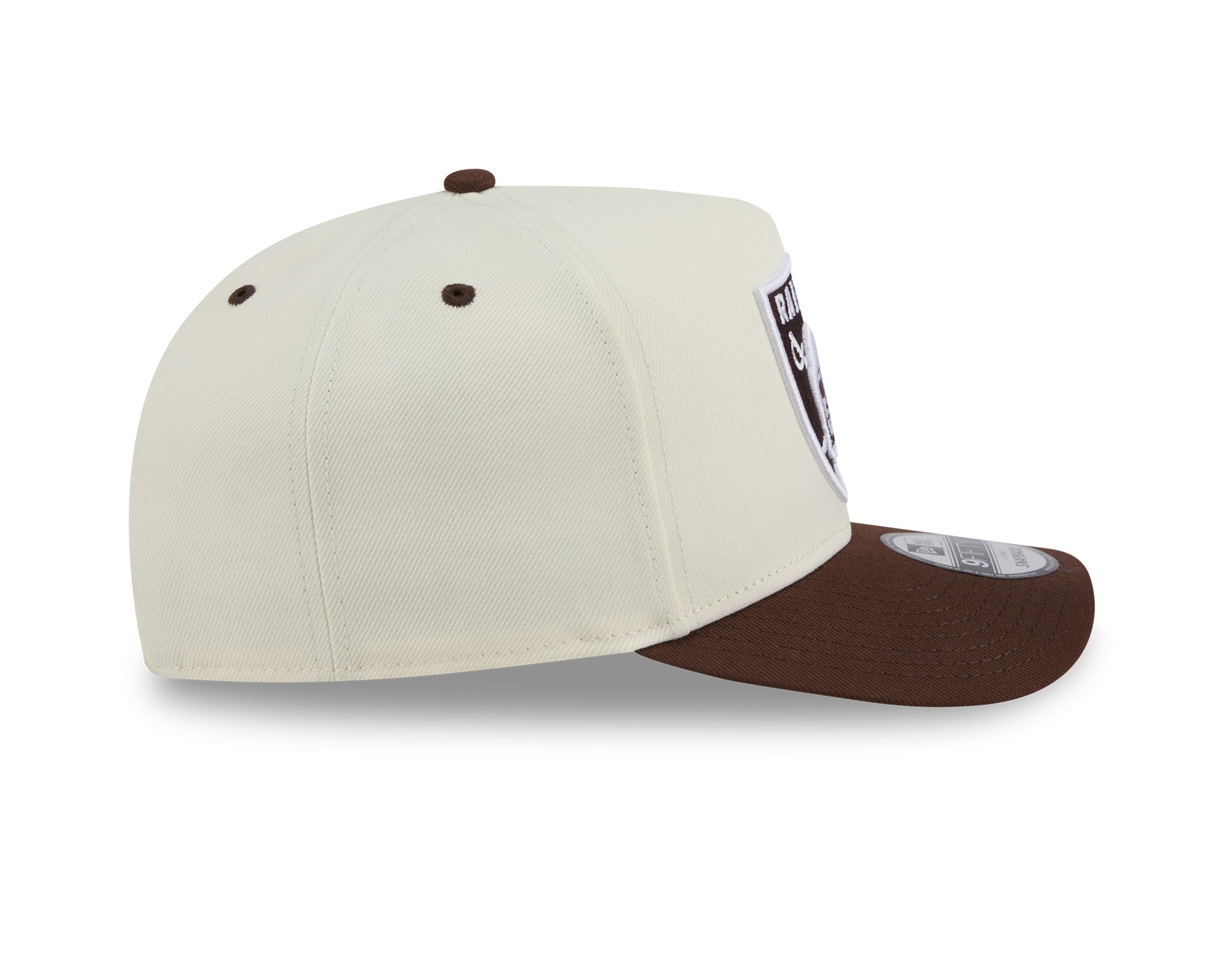 New Era 9Fifty A-Frame Chocolate Egg NFL Las Vegas Raiders White/Chocolate