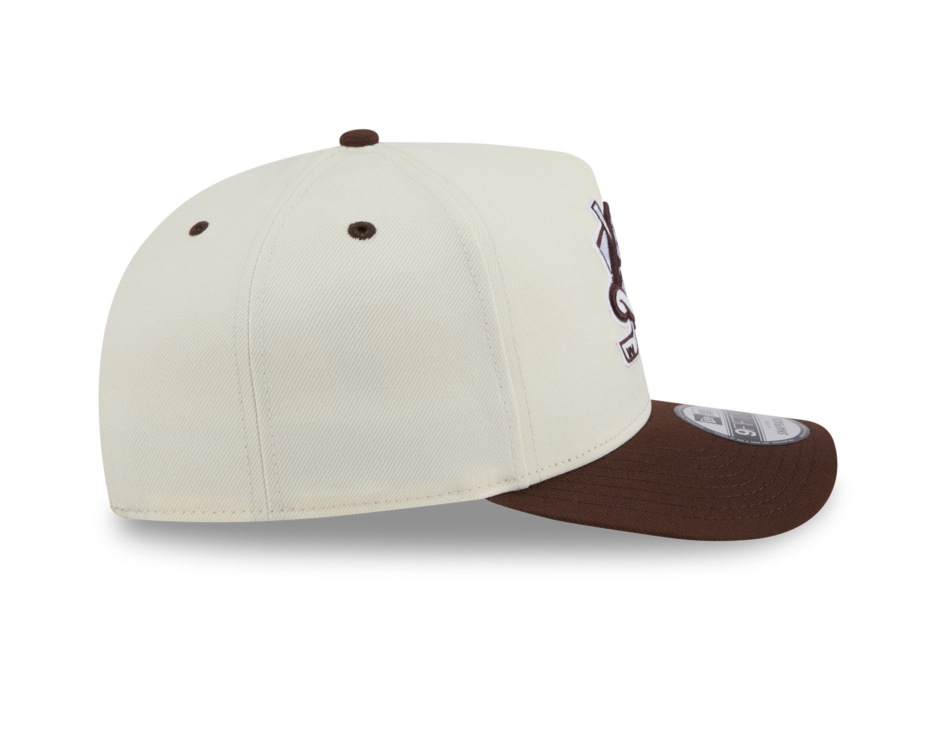 New Era 9Fifty A-Frame Chocolate Egg NHL Anaheim Ducks Chrome White/Chocolate