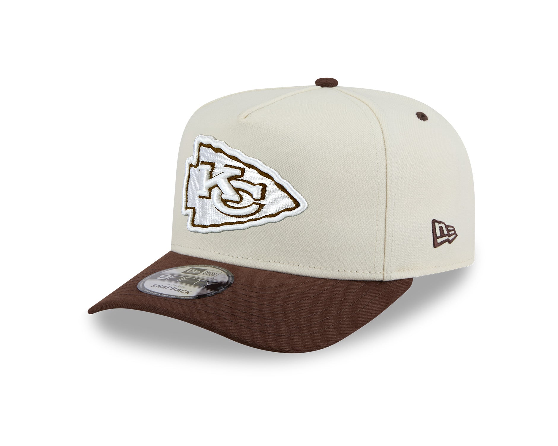New Era 9Fifty A-Frame Chocolate Egg NFL Kansas City Chiefs White/Chocolate
