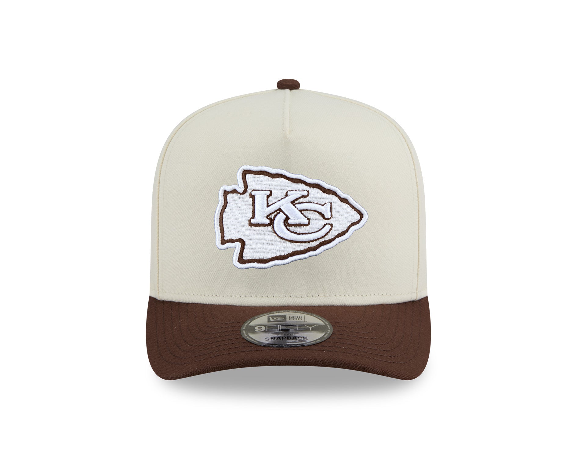 New Era 9Fifty A-Frame Chocolate Egg NFL Kansas City Chiefs White/Chocolate