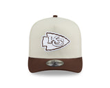 New Era 9Fifty A-Frame Chocolate Egg NFL Kansas City Chiefs White/Chocolate