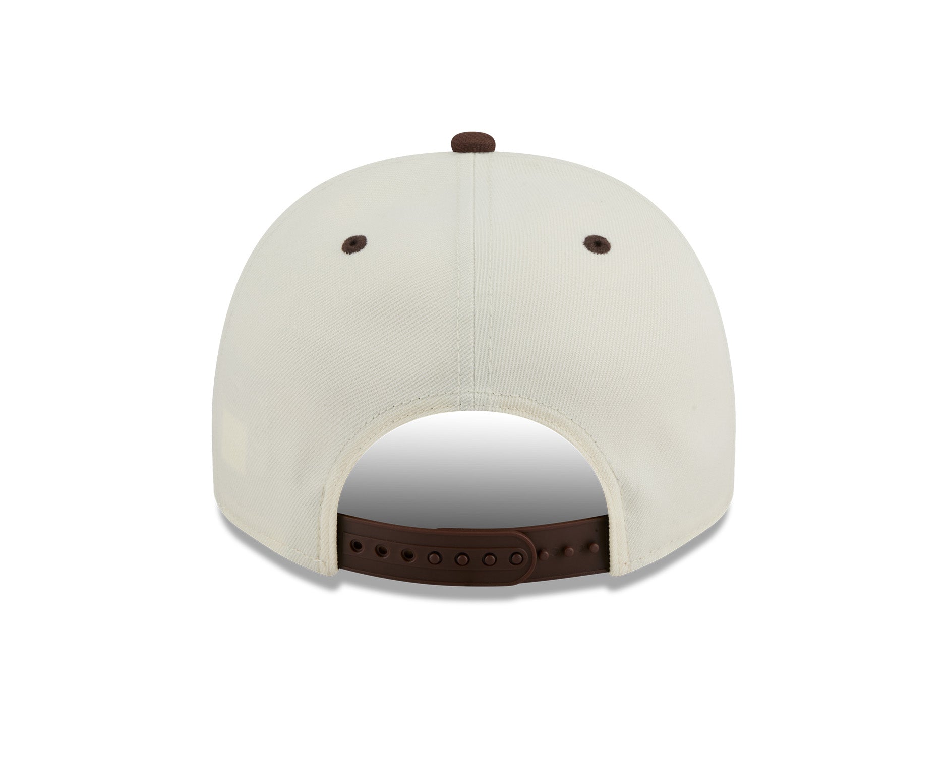 New Era 9Fifty A-Frame Chocolate Egg MLB Los Angeles Dodgers Chrome White/Chocolate