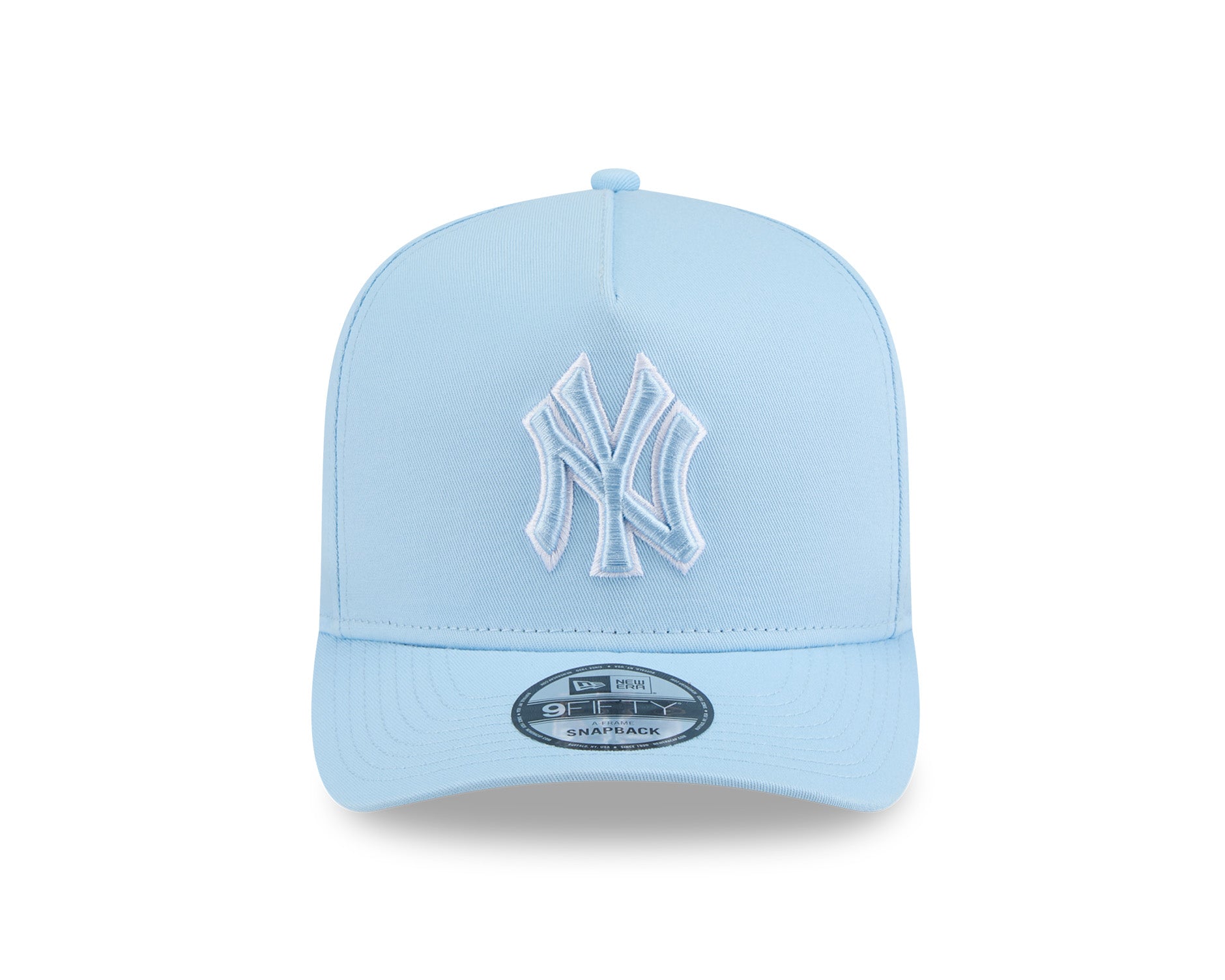 New Era 9Fifty A-Frame MLB Glacial Blue New York Yankees