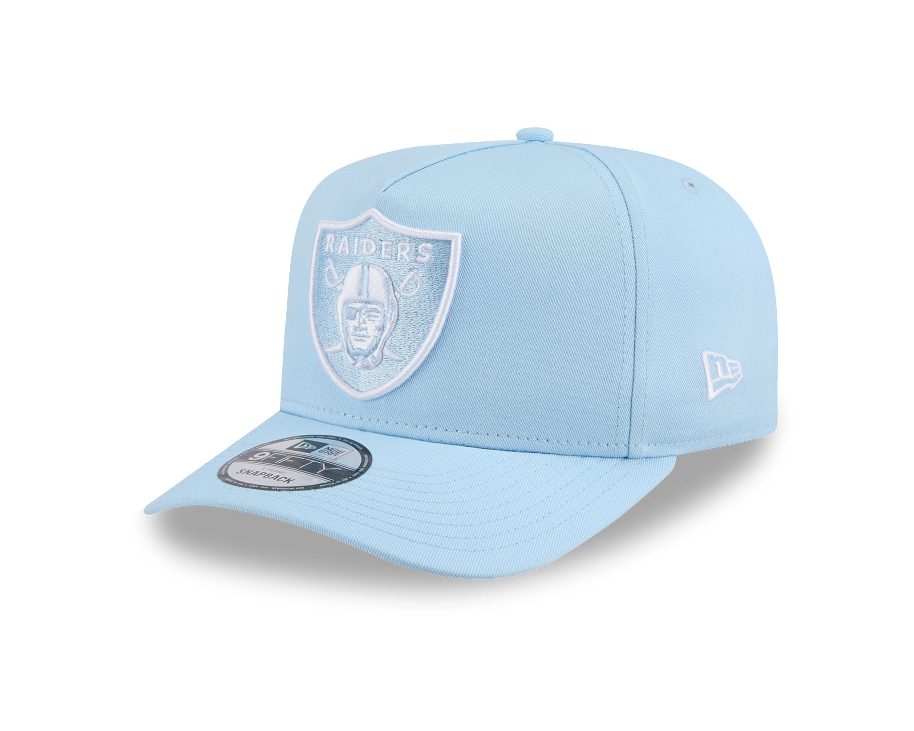 New Era 9Fifty A-Frame NFL Glacial Blue Las Vegas Raiders