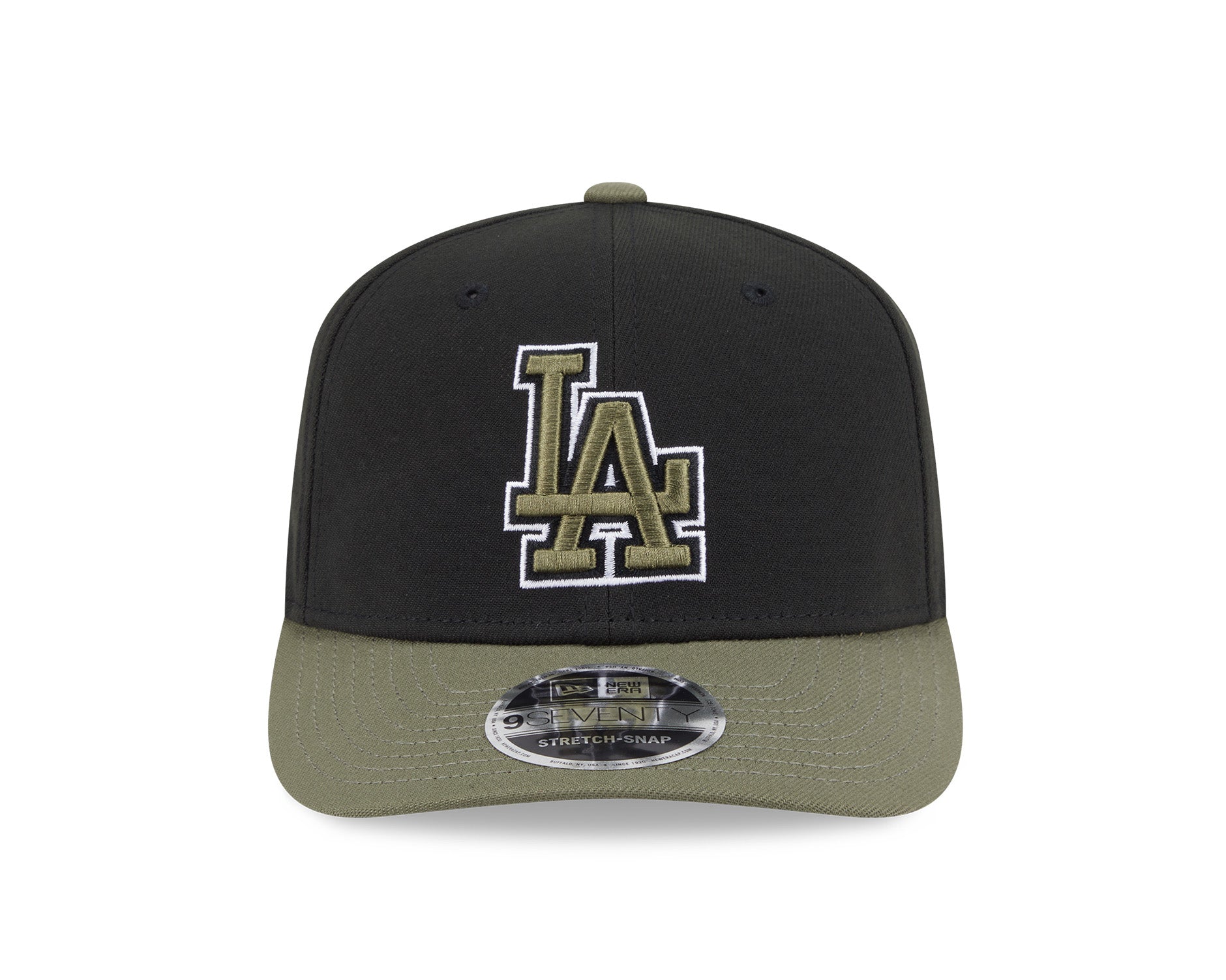 New Era 9Seventy MLB Outline Los Angeles Dodgers Black/Olive