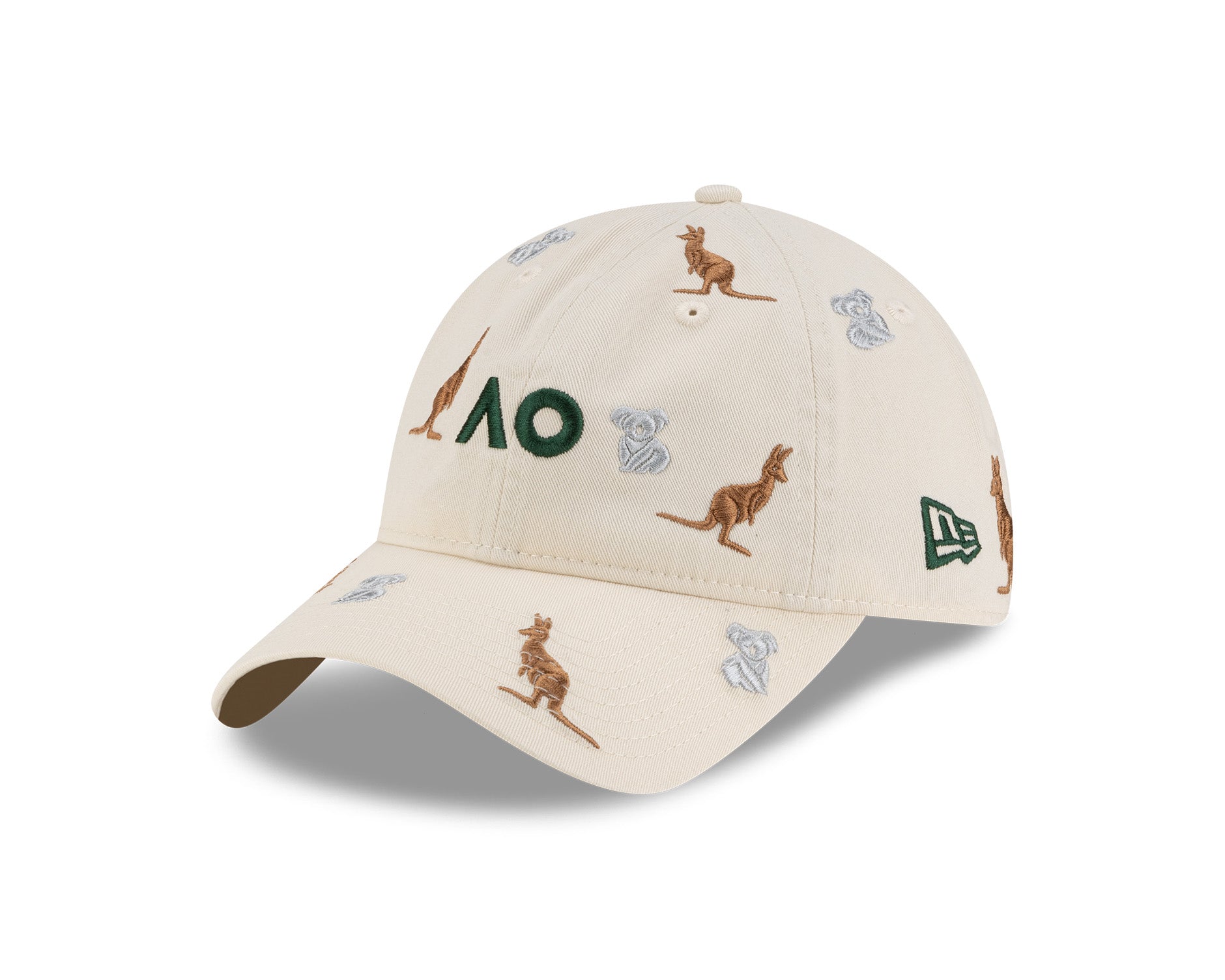 New Era 9Twenty Australian Open 2026 Icons Light Cream