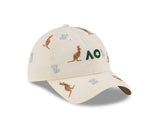 New Era 9Twenty Australian Open 2026 Icons Light Cream