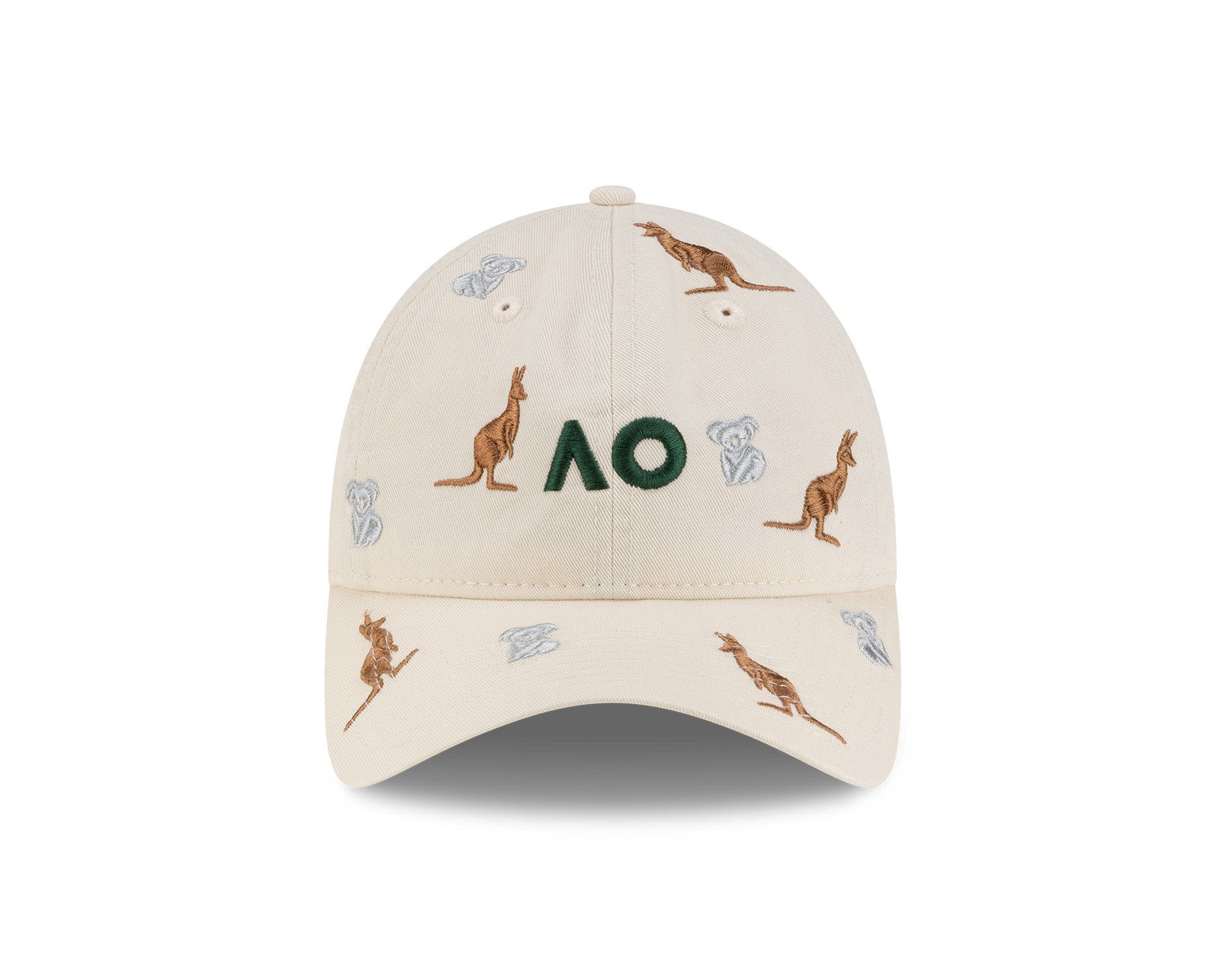 New Era 9Twenty Australian Open 2026 Icons Light Cream