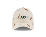 New Era 9Twenty Australian Open 2026 Icons Light Cream