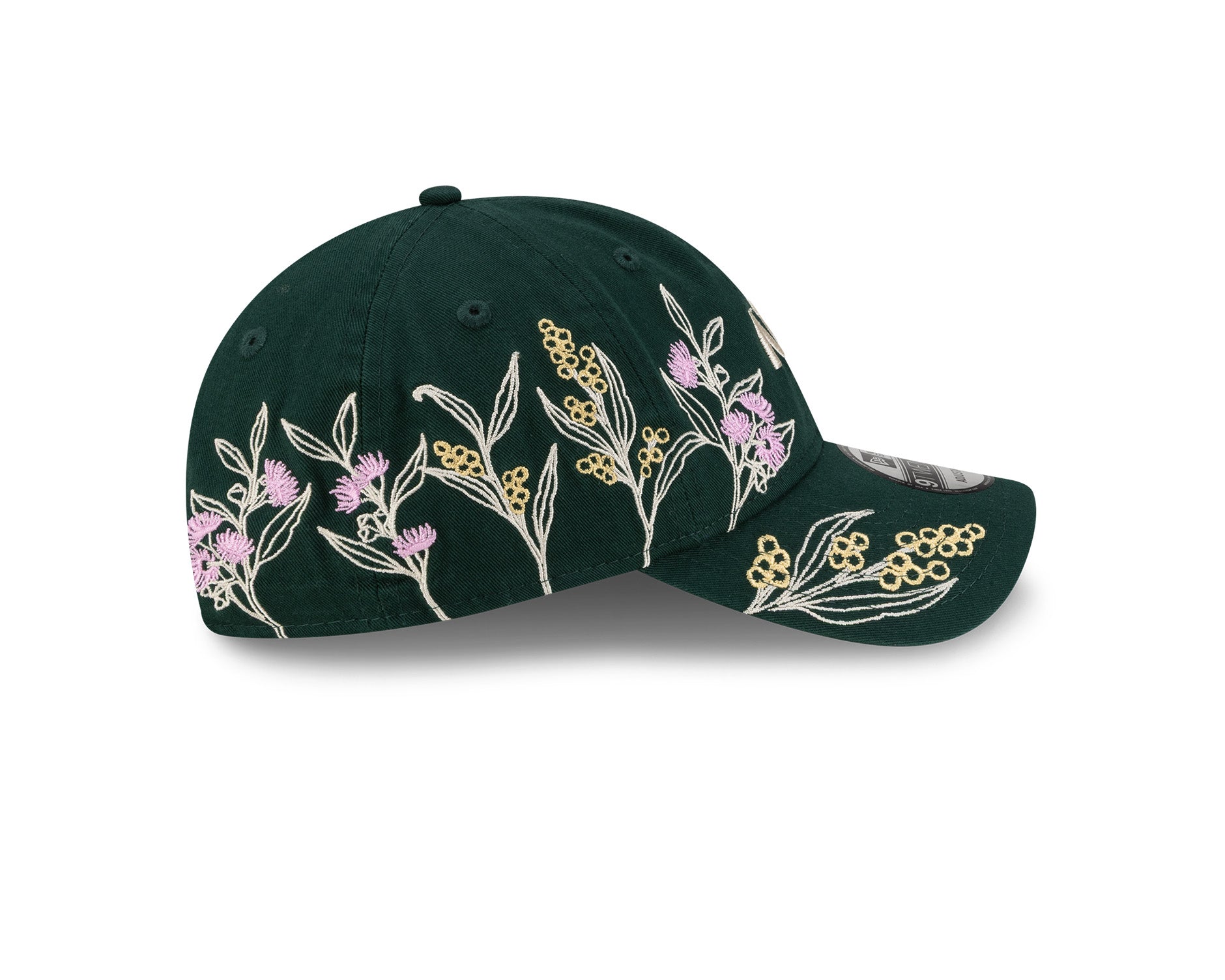 New Era 9Twenty Australian Open 2026 Native Floral Dark Green