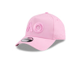 New Era 9Forty A-Frame Australian Open 2026 Seasonal Tonal Fondant Pink