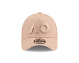 New Era 9Forty A-Frame Australian Open 2026 Seasonal Tonal Timeless Taupe