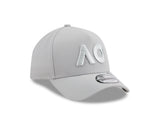 New Era 9Forty A-Frame Australian Open 2026 Core Tonal Grey