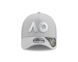 New Era 9Forty A-Frame Australian Open 2026 Core Tonal Grey