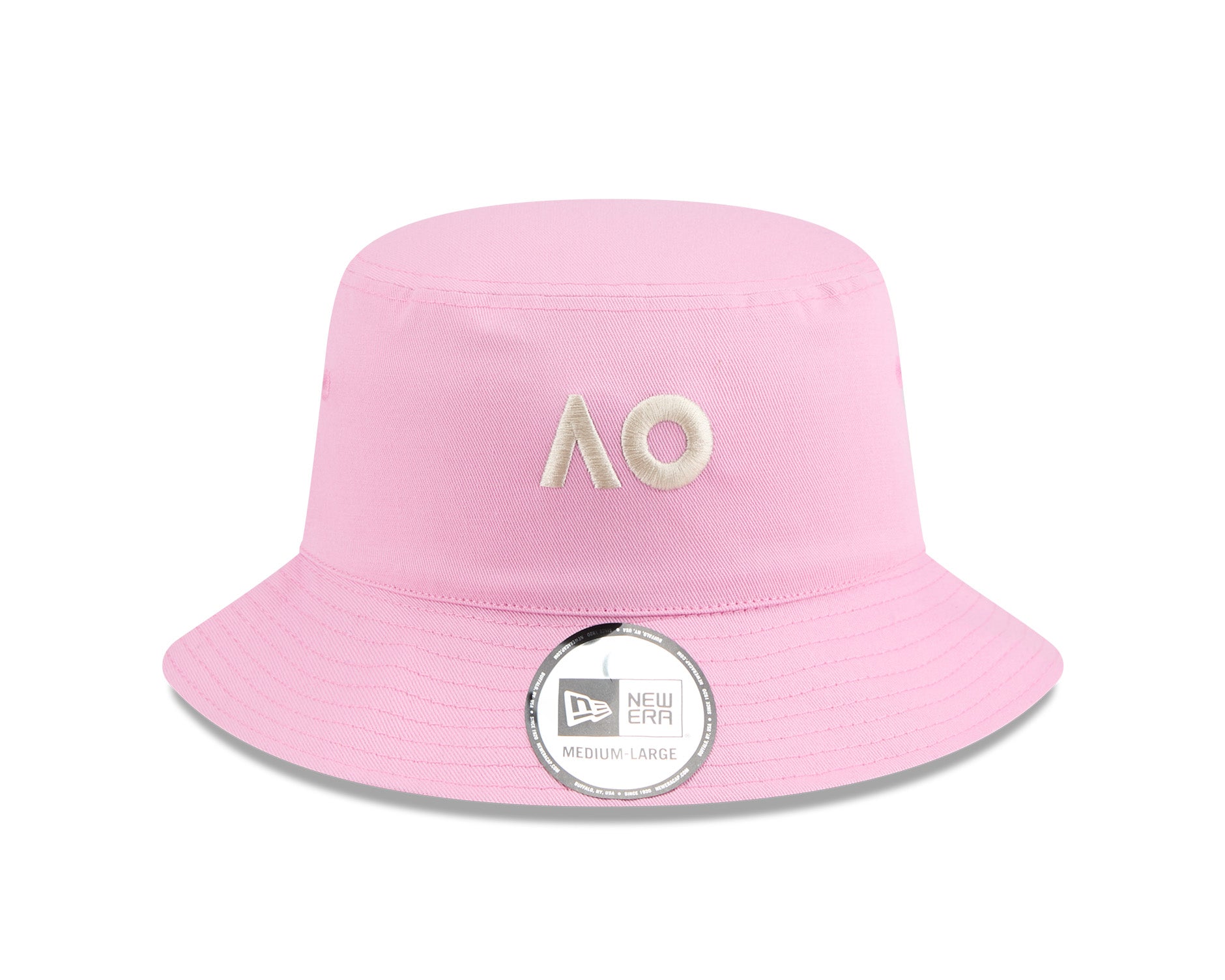 New Era Reversible Bucket Hat Australian Open 2026 Fondant Pink/Light Cream