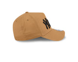 New Era 9Forty A-Frame MLB Double Logo New York Yankees Wheat