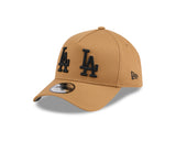 New Era 9Forty A-Frame MLB Double Logo Los Angeles Dodgers Wheat
