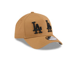 New Era 9Forty A-Frame MLB Double Logo Los Angeles Dodgers Wheat