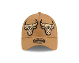 New Era 9Forty A-Frame NBA Double Logo Chicago Bulls Wheat