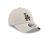 New Era 9Forty MLB Earthtone Pro-Light Los Angeles Dodgers Stone