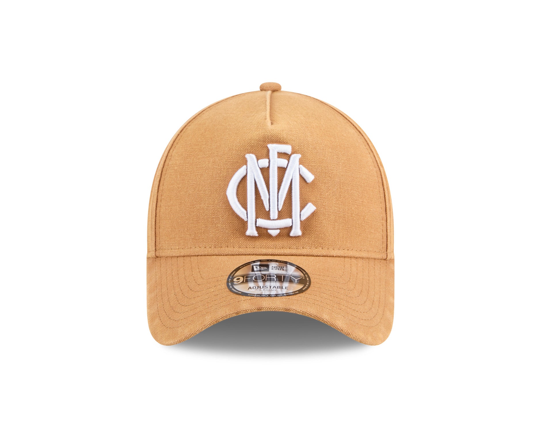 New Era 9Forty A-Frame AFL Canvas Melbourne Demons Bronze