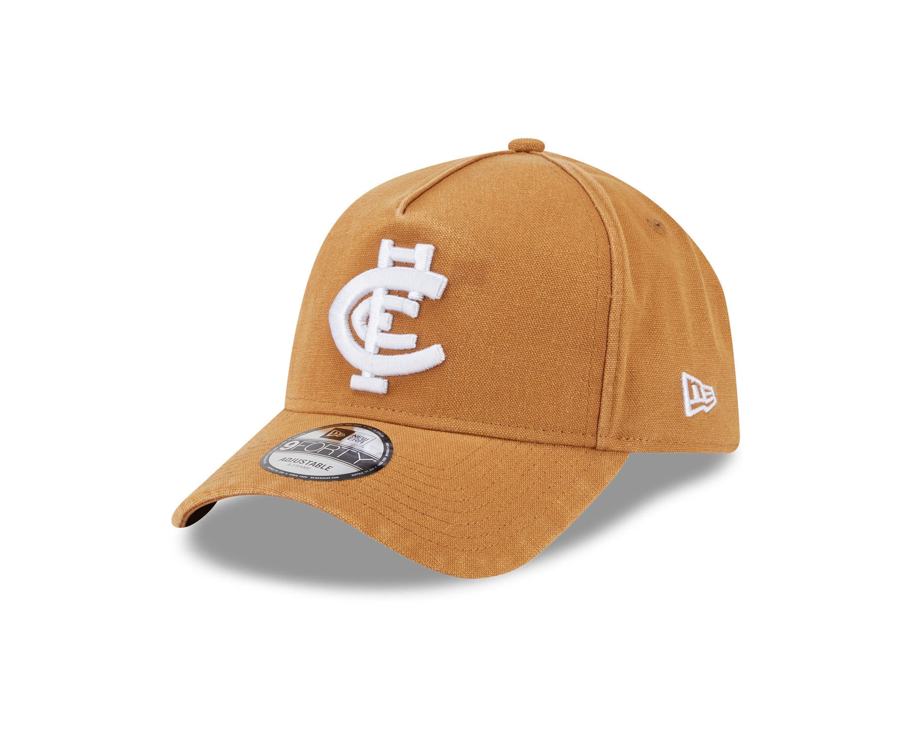 New Era 9Forty A-Frame AFL Canvas Carlton Blues Bronze