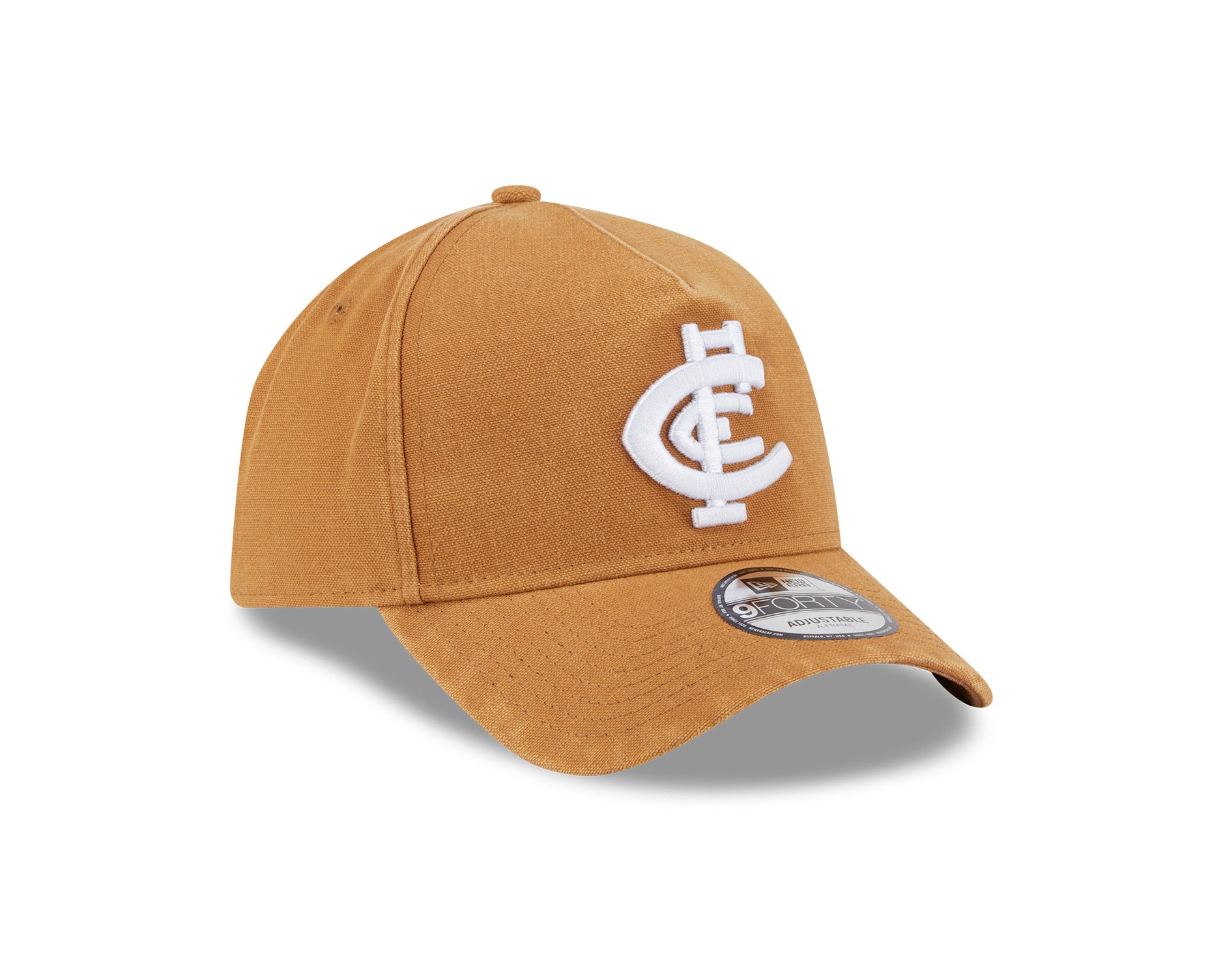 New Era 9Forty A-Frame AFL Canvas Carlton Blues Bronze