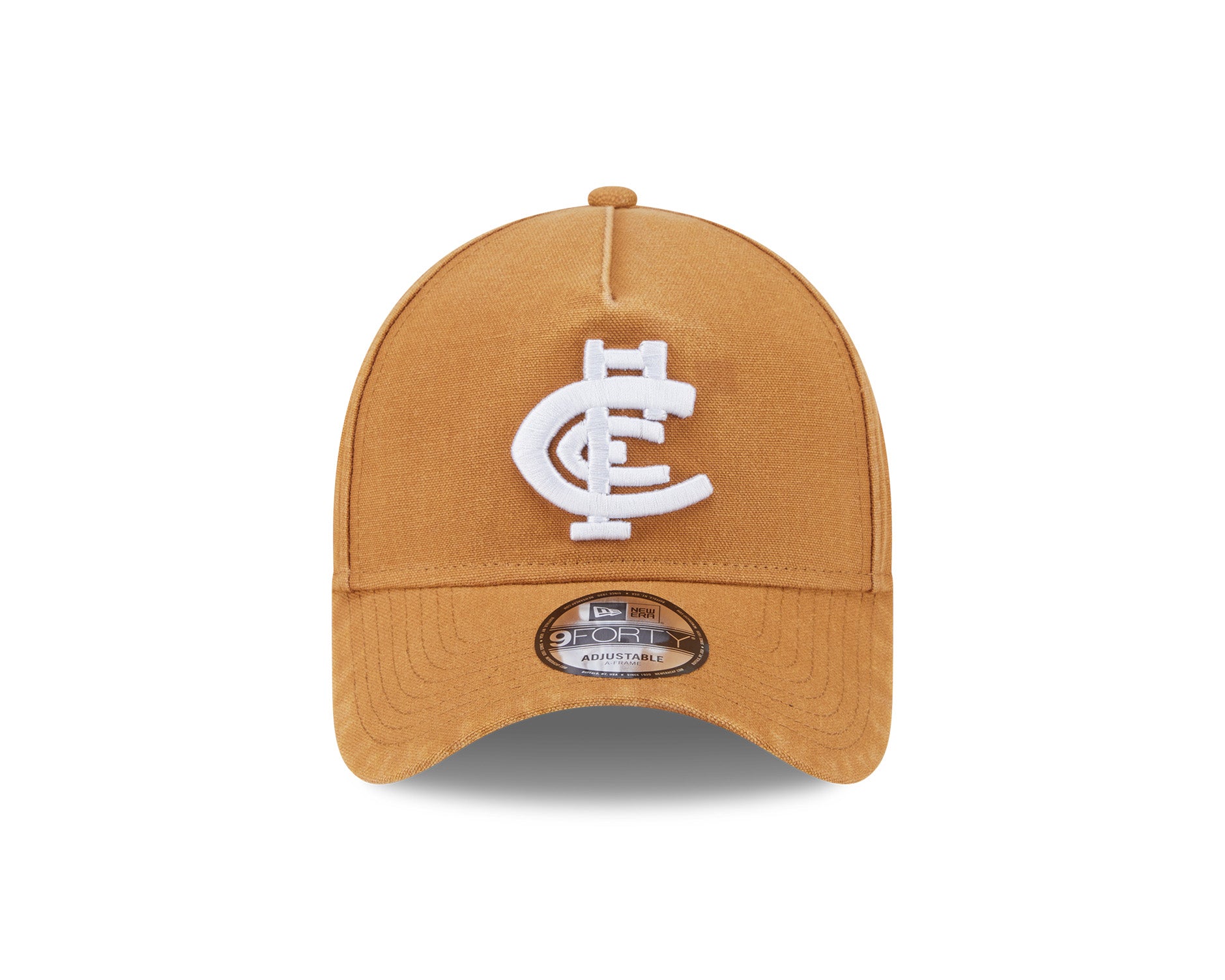 New Era 9Forty A-Frame AFL Canvas Carlton Blues Bronze