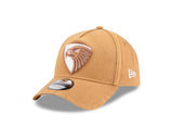 New Era 9Forty A-Frame AFL Canvas Hawthorn Hawks Bronze