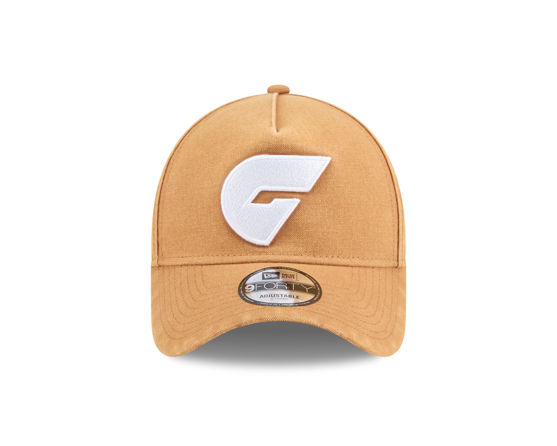 New Era 9Forty A-Frame AFL Canvas GWS Giants Bronze