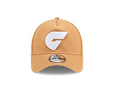 New Era 9Forty A-Frame AFL Canvas GWS Giants Bronze